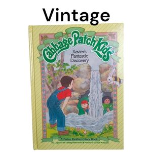 Vintage Cabbage Patch Kids Xavier's Fantastic Discovery hardcover childrens Book
